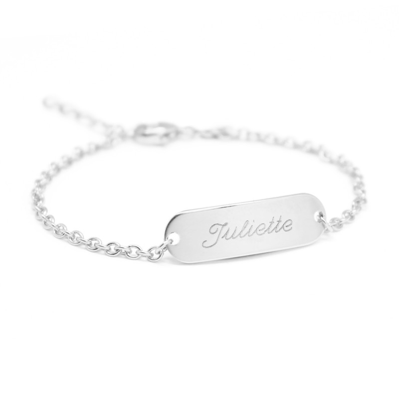 Personalized Sterling Silver Bracelet, Heart Baby Bracelet, Childrens  Bracelet, Infant ID Bracelet, Heart Bracelet, Custom Engraved Bracelet -  Etsy