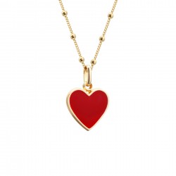 Personalised red heart...