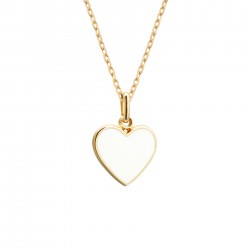 Personalised ivory heart...