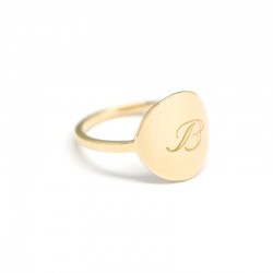 Rounded Ring - Gold Plated