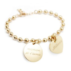 Women's chain bracelet to personalise