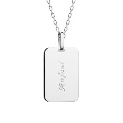 Personalised Silver Dog Tag...