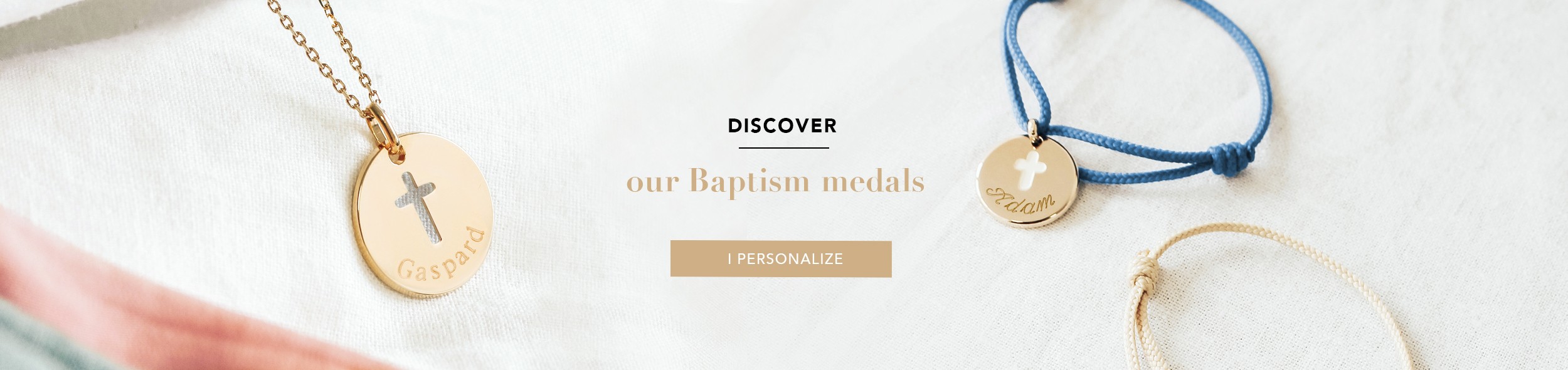 Baptism jewellery